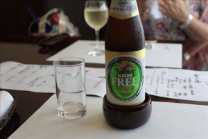 暑かったのでビールもどきも美味しくいただけました！（笑）