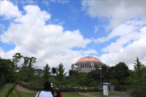 夏の空だけど・・・