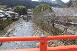 室生寺へかかる橋